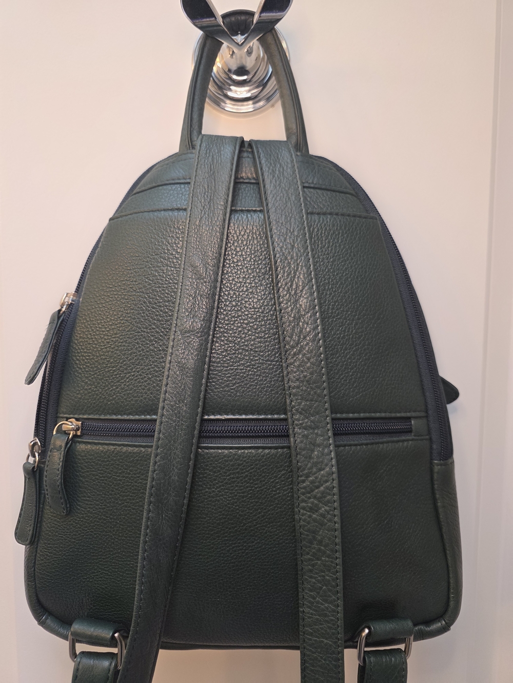 Osgoode Marley Genuine Leather Teardrop Backpack | RFID Protected - Picture 7 of 15
